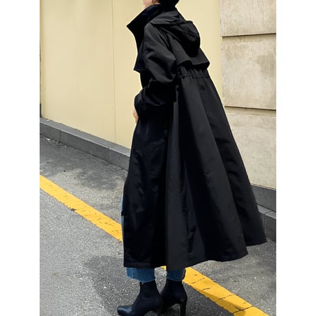 oversized hooded jacket coat　MA1349
