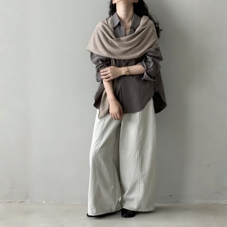 soft knit shoulder stole　MA1658