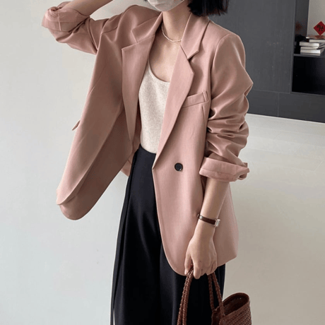 double placket jacket /2color　MA1151