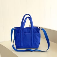 nylon 2way pocket tote bag　MA1900