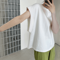 relaxed armhole french sleeve t-shirt　MA1538