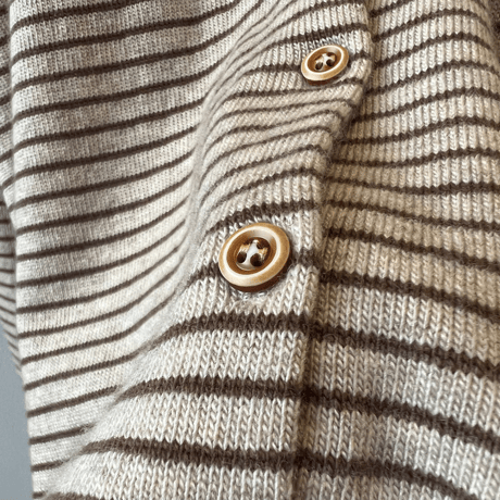 stripe harmony knit cardigan　MA1627