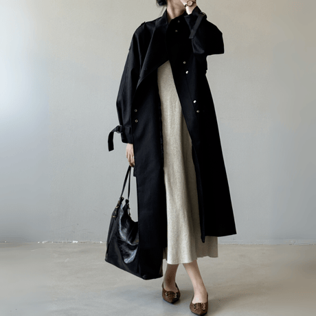 belted medium trench　MA1597
