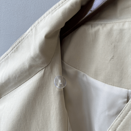 stand collar mid-length trench coat　MA1616