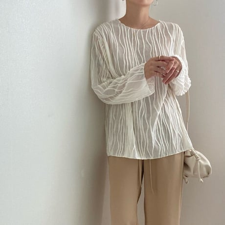 design sheer tops　MA1167