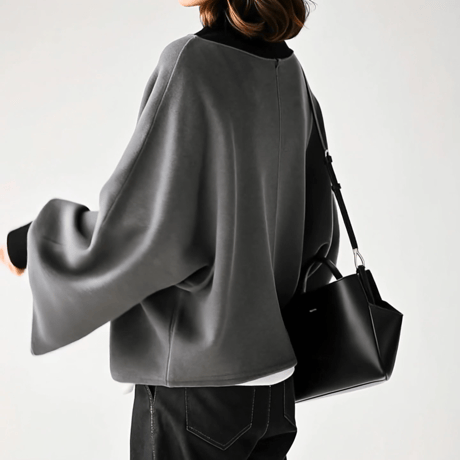 high neck dolman sleeve top　MA1727