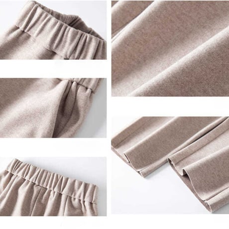 soft fit ankle knit pants　MA1754