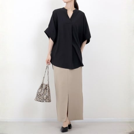 soft drape skipper blouse　MA1796