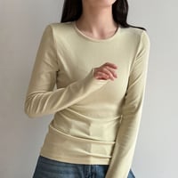 soft stretch long sleeve inner tee　MA1866