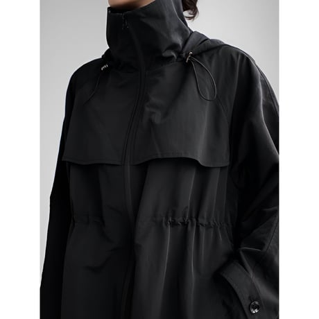 oversized hooded jacket coat　MA1349