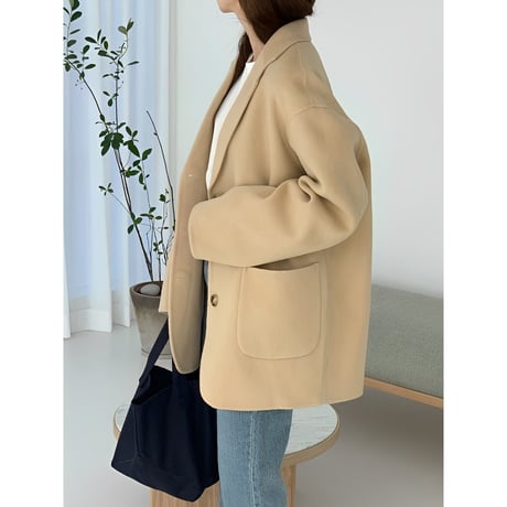 oversize tailored coat　MA1343