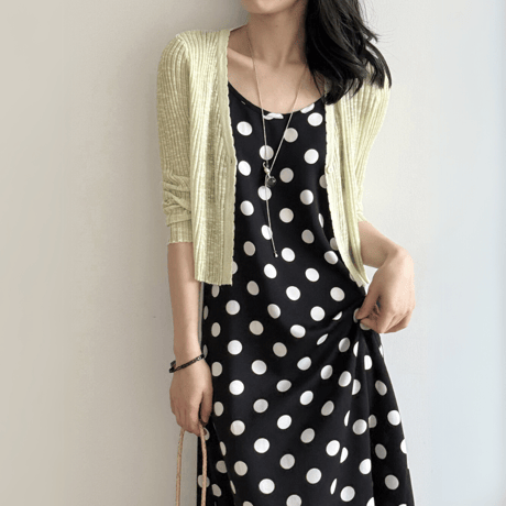 sheer v cardigan　MA1571