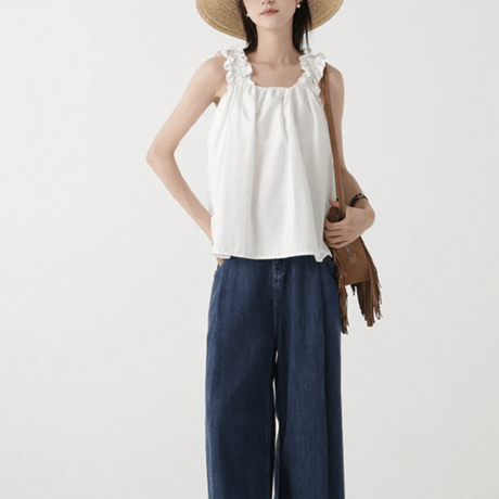 frill square flare top　MA1581