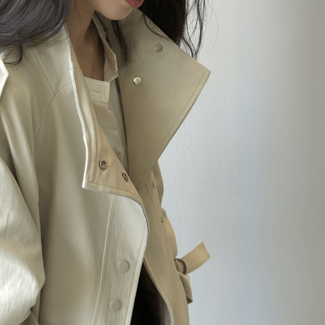 belted medium trench　MA1597