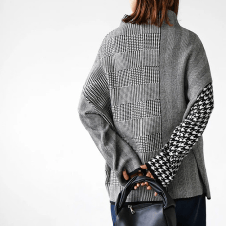 chidoripattern knit pullover　MA1643