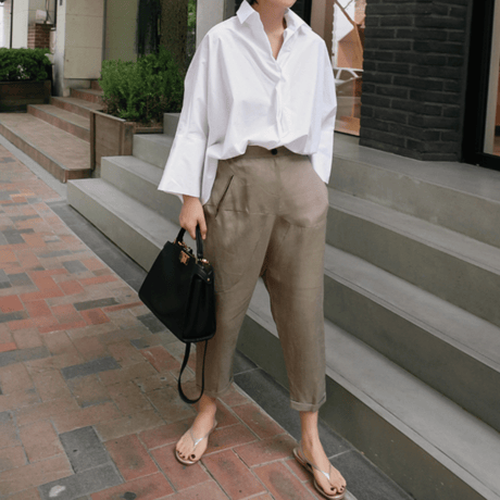 a-line flare shirt　MA1102