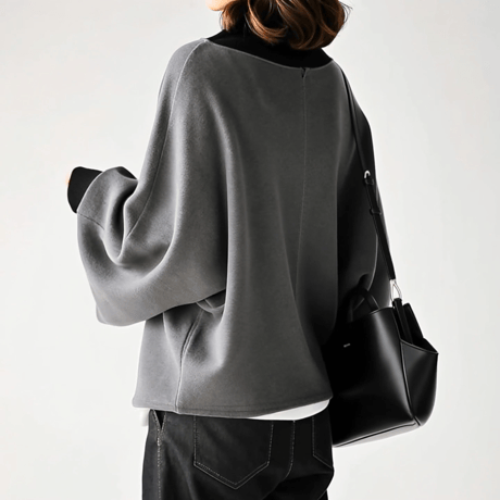 high neck dolman sleeve top　MA1727