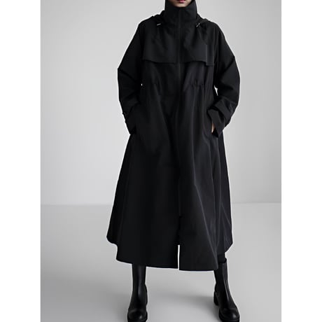 oversized hooded jacket coat　MA1349