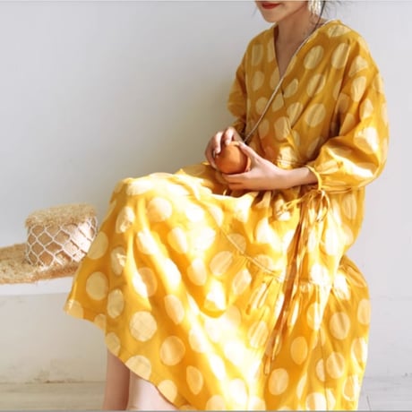 sunshine bubble vdress　MA1555