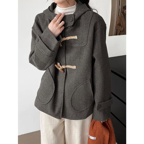 hooded duffel coat　MA1129