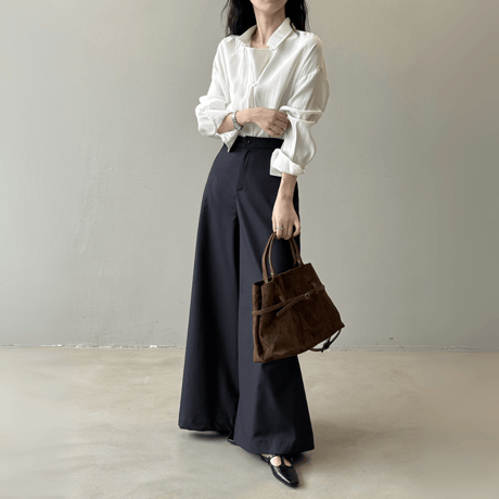 french drape pullover shirt　MA1594