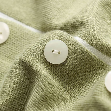 asymmetry colorline knit cardigan　MA1799
