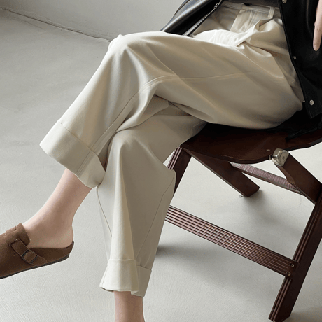 elegant loose silhouette bottoms　MA1633