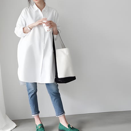effortless long shirt　MA1814