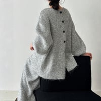 back-button fluffy knit setup　MA1698