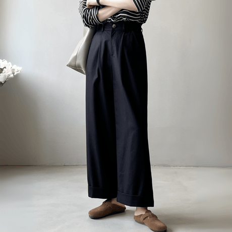 elegant loose silhouette bottoms　MA1633