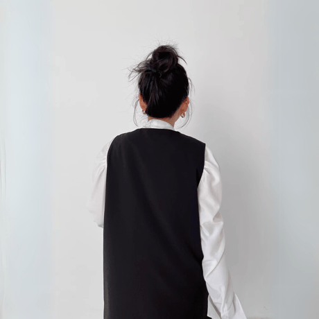 layered sleeveless long onepiece　MA1449