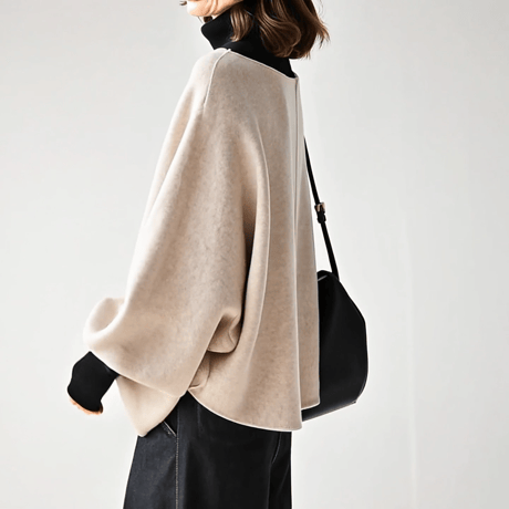high neck dolman sleeve top　MA1727