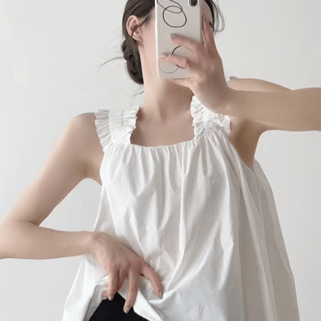 frill square flare top　MA1581