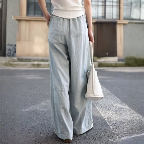 drape easy wide pants　MA1886