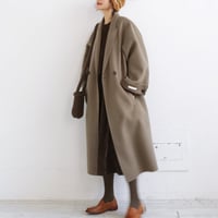 loose silhouette long coat　MA1298