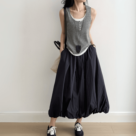 cocoon balloon skirt　MA1569