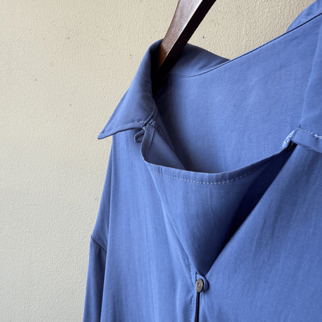 french drape pullover shirt　MA1594