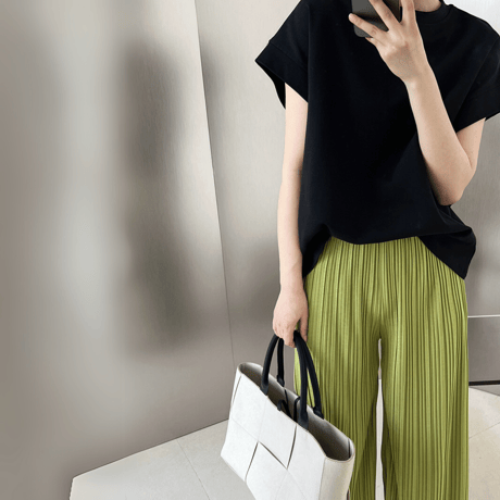 relaxed armhole french sleeve t-shirt　MA1538