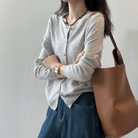 stripe harmony knit cardigan　MA1627