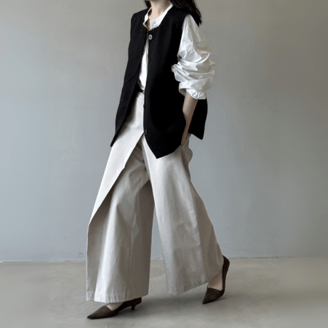 structured layering vest　MA1591