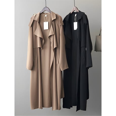 casual drape trench coat　MA1352