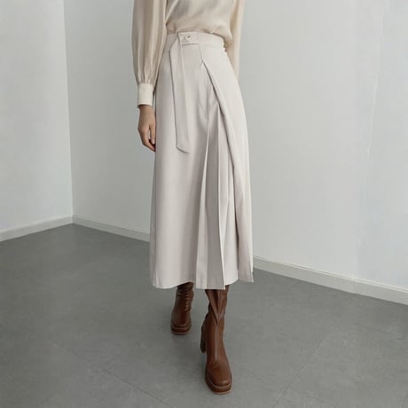 elegant slit high waist skirt　MA1841