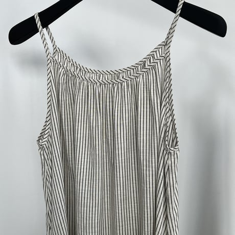stripe camisole long dress/2color　MA1984