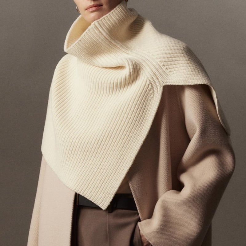 high neck knit snood MA1657 | MaiA