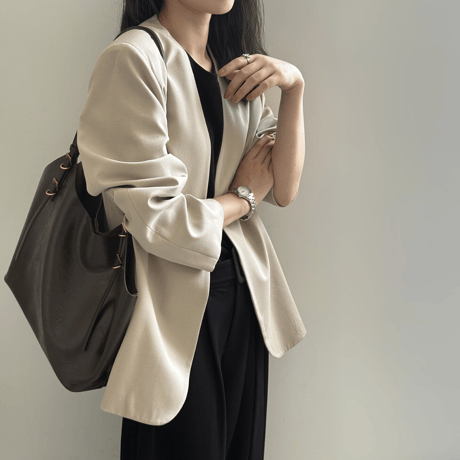 sleek minimal jacket　MA1600