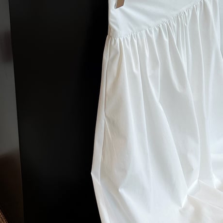 smooth texture flare midi skirt　MA1864