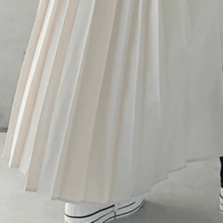 backpleats long shirt dress　MA1641