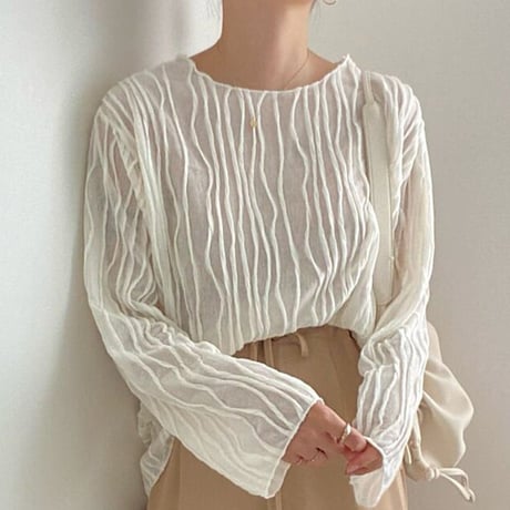 design sheer tops　MA1167