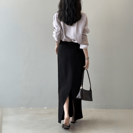 elegant straight tube skirt　MA1593