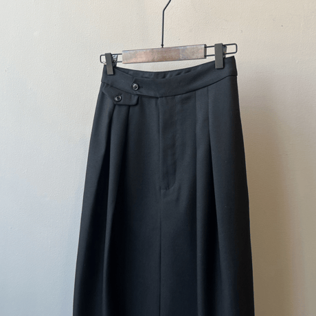 high-waist tuck flare skirt　MA1626